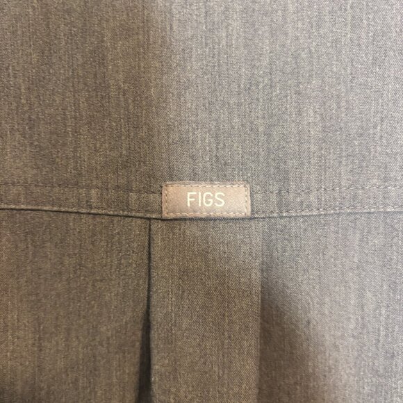 FIGS Women's Rafaela Scrub Top Sleeveless Relaxed Fit Pullover Graphite - Small - Picture 7 of 8